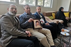 دیدار شماری از مدیران جهاددانشگاهی فارس با خانواده شهید دانشجو