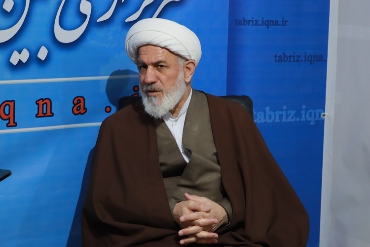 حجت الاسلام روشن تن، ئیس حوزه علمیه آذربایجان‌شرقی