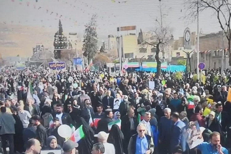 راهپیمایی 22 بهمن، شیراز
