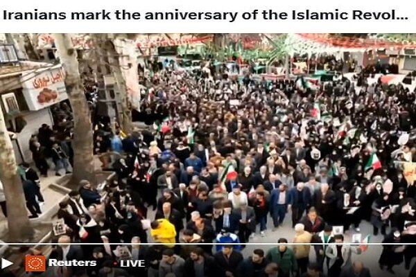بازتاب جهانی راهپیمایی میلیونی مردم ایران در سالروز پیروزی انقلاب / ارسالی فوری