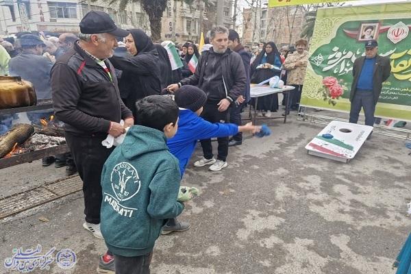 حماسه حضور جامعه ورزش و جوانان ساری در راهپیمایی باشکوه ۲۲ بهمن