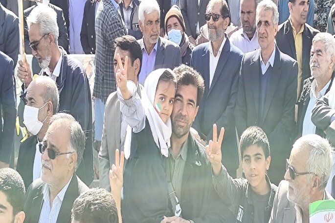 فیلم| راهپیمایی باشکوه مردم زابل در ۲۲ بهمن