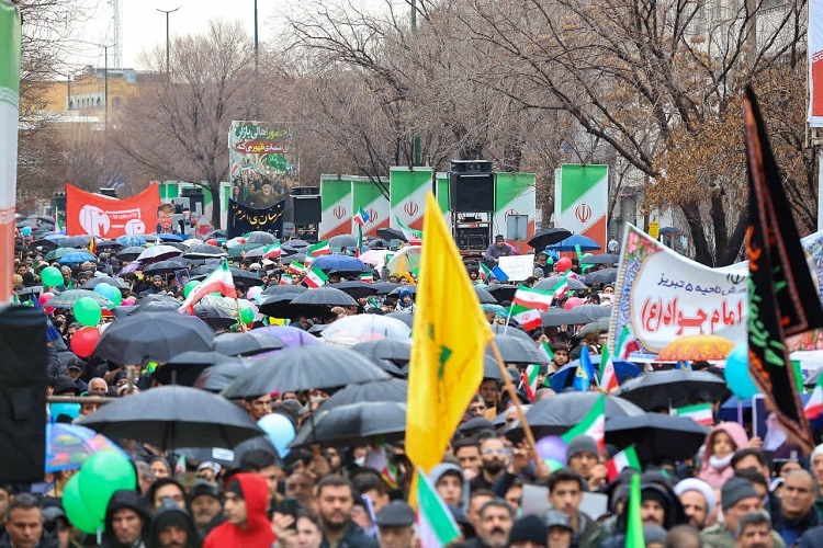 راهپیمایی 22 بهمن، تبریز