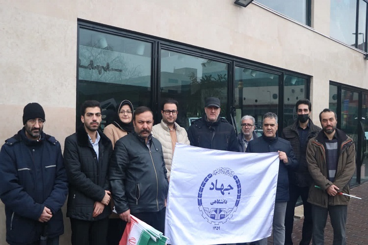حضور جهادگران دانشگاهی آذربایجان شرقی، در راهپیمایی ۲۲ بهمن حضور جهادگران دانشگاهی آذربایجان شرقی در راهپیمایی ۲۲ بهمن