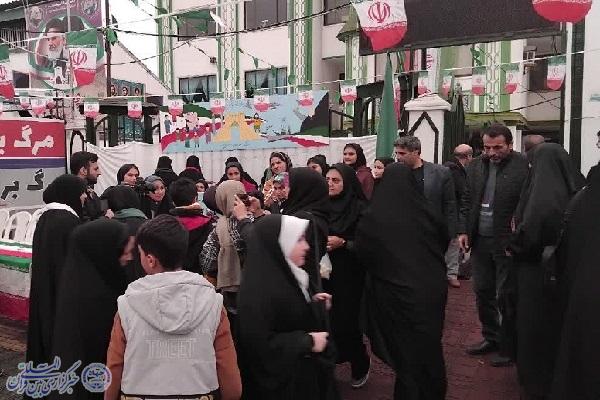 حماسه حضور در بابلسر؛ ۲۲ بهمن، تجلی اتحاد و ایمان ایران اسلامی