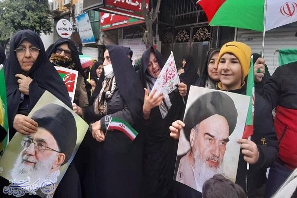 حماسه‌ای دیگر در گلوگاه؛ سرمای زمستان مغلوب گرمای دل‌های انقلابی شد