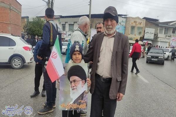 ارسالی // حماسه‌ای دیگر در گلوگاه؛ سرمای زمستان مغلوب گرمای دل‌های انقلابی شد