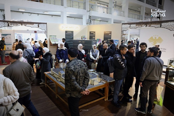 استقبال از خوشنویسی قرآنی در نمایشگاه کتاب دمشق