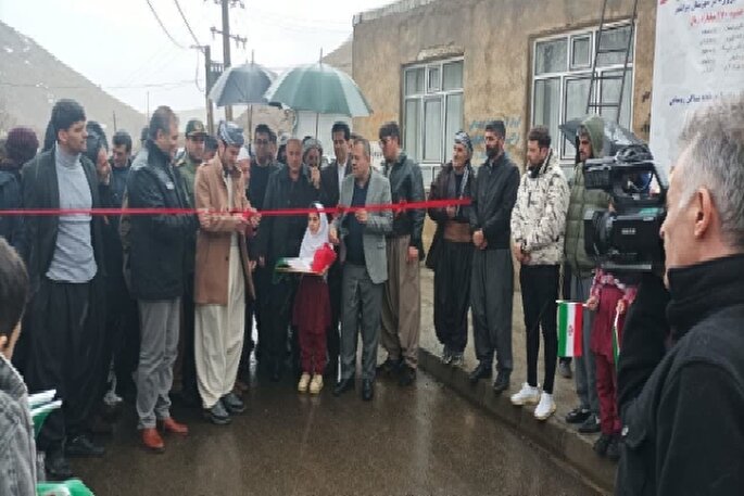 ۱۲ پروژه روستایی در لاجان پیرانشهر به بهره‌برداری رسید