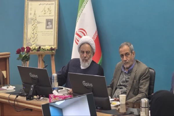 حجت الاسلام عامری واحمد گروهی ساردو در جلسه یاد یار