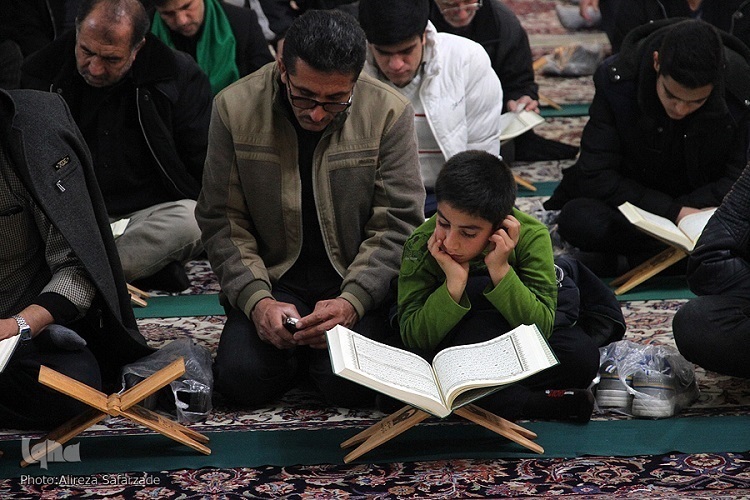 عکس محفل قر آنی ایکنا 26 بهمن