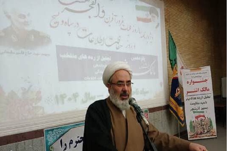 حجت الاسلام سرایی، مسئول نمایندگی ولی فقیه در سپاه عاشورا