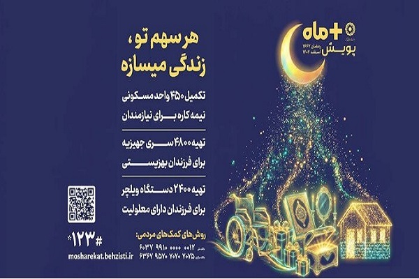در پویش مثبت ماه هر سهم تو، زندگی می‌سازه