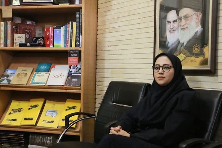سارا گرگین، مدیر گروه قرآن و عترت فرهنگ و ارشاد اسلامی استان فارس