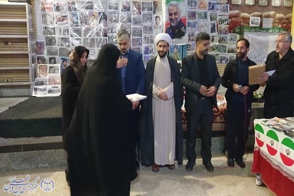 آئین افتتاح طرح ساماندهی مزار مطهر شهدا روستای تنبلا سیمرغ
