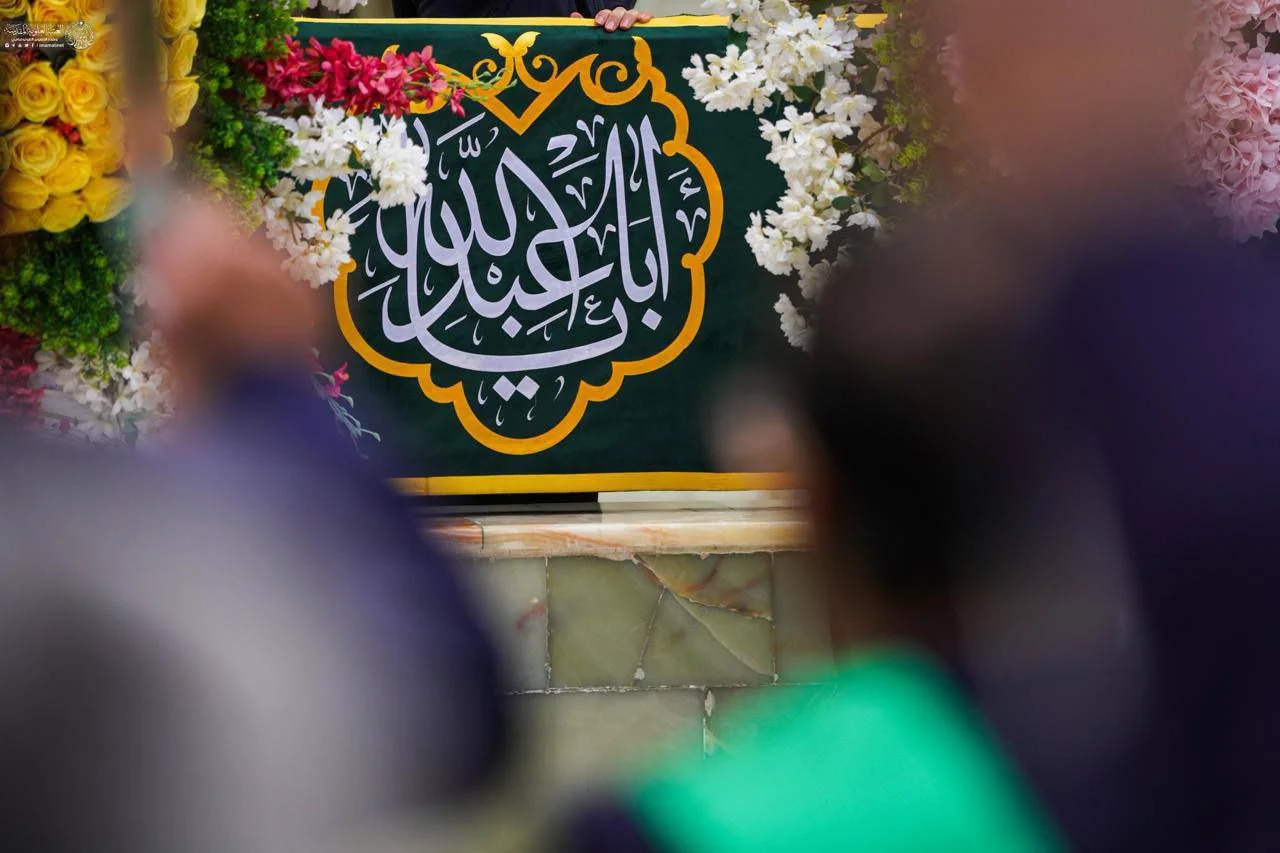 جشن ميلاد سیدالشهدا(ع) در حرم امام علی(ع) به روایت تصویر