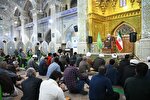محفل انس با قرآن کریم در حرم سید علاءالدین حسین(ع)