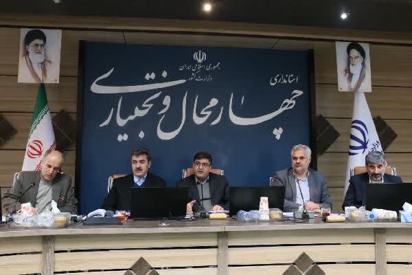 جعفر مردانی استاندار چهارمحال و بختیاری در ستاد ساماندهی امور جوانان