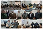 دیدار مسئولان شهرستان نور با جانباز سرافراز جنگ تحمیلی