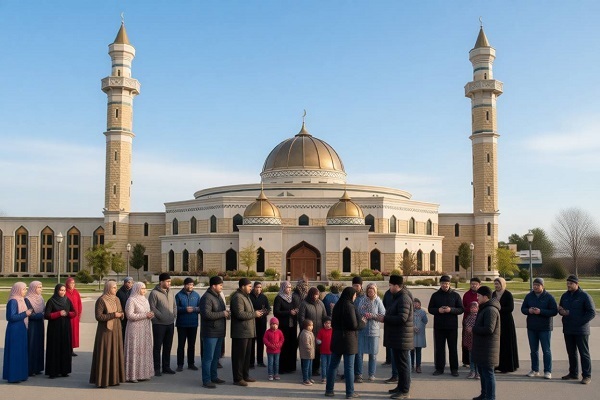 دیربورن محل مرکز اسلامی آمریکا، بزرگترین مسجد ایالات متحده