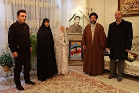 دیدار شهردار تبریز با خانواده شهیدان «دهنه‌ای» و «پورابراهیم»