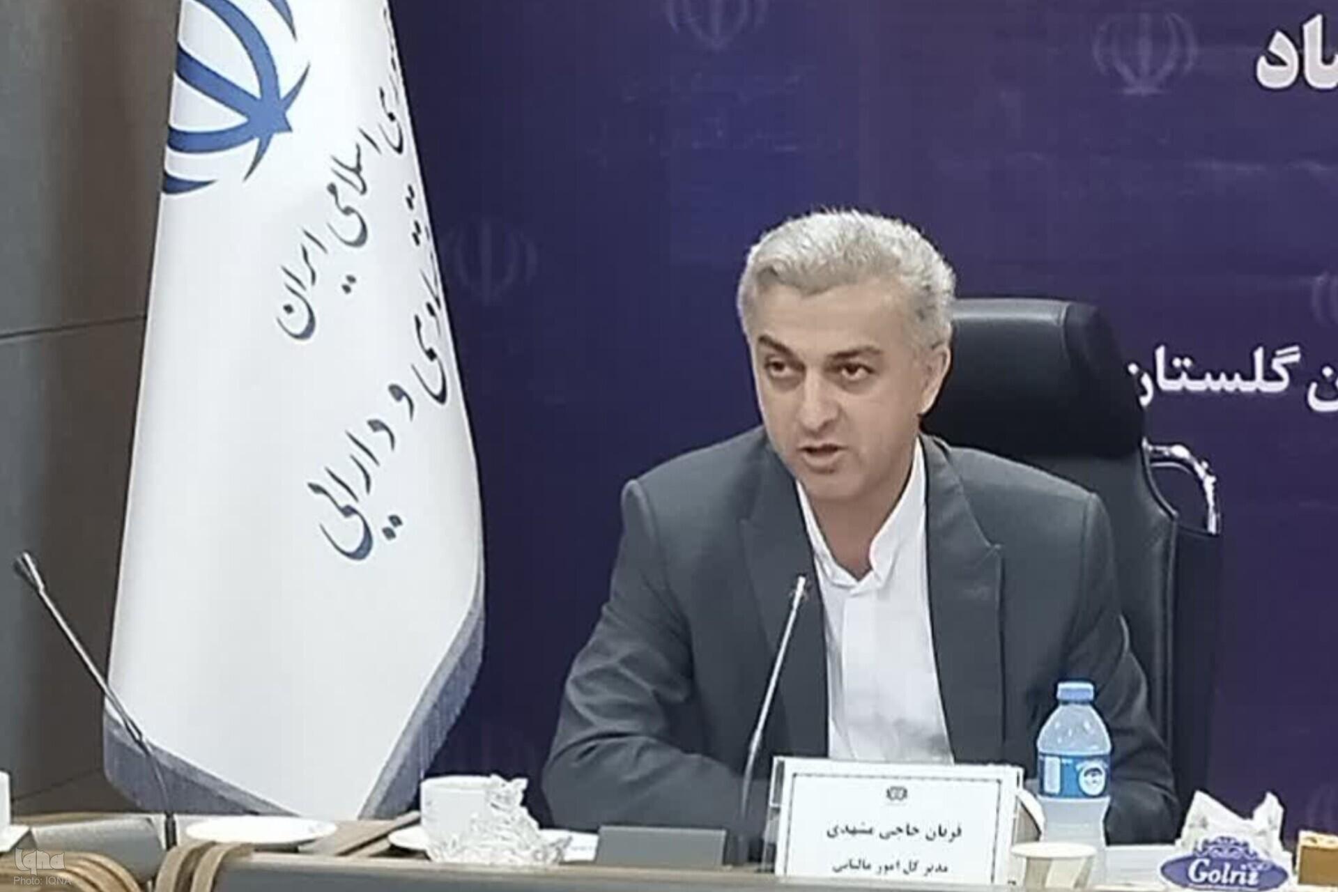 قربان حاجی مشهدی مدیرکل امور مالیاتی گلستان