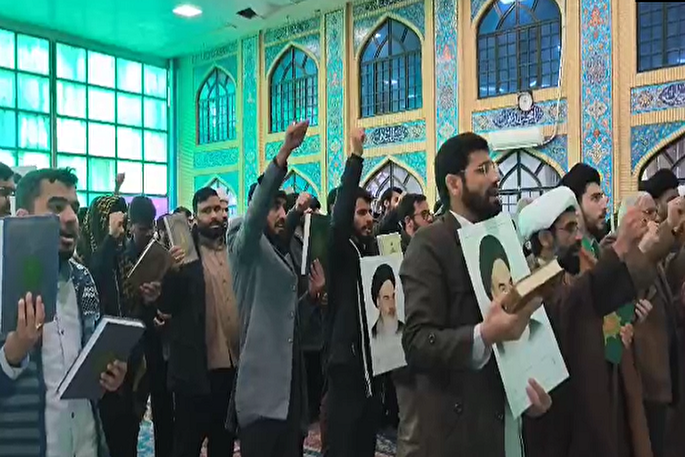 فیلم | تجمع مردم سیستان در محکومیت اغتشاشات اخیر