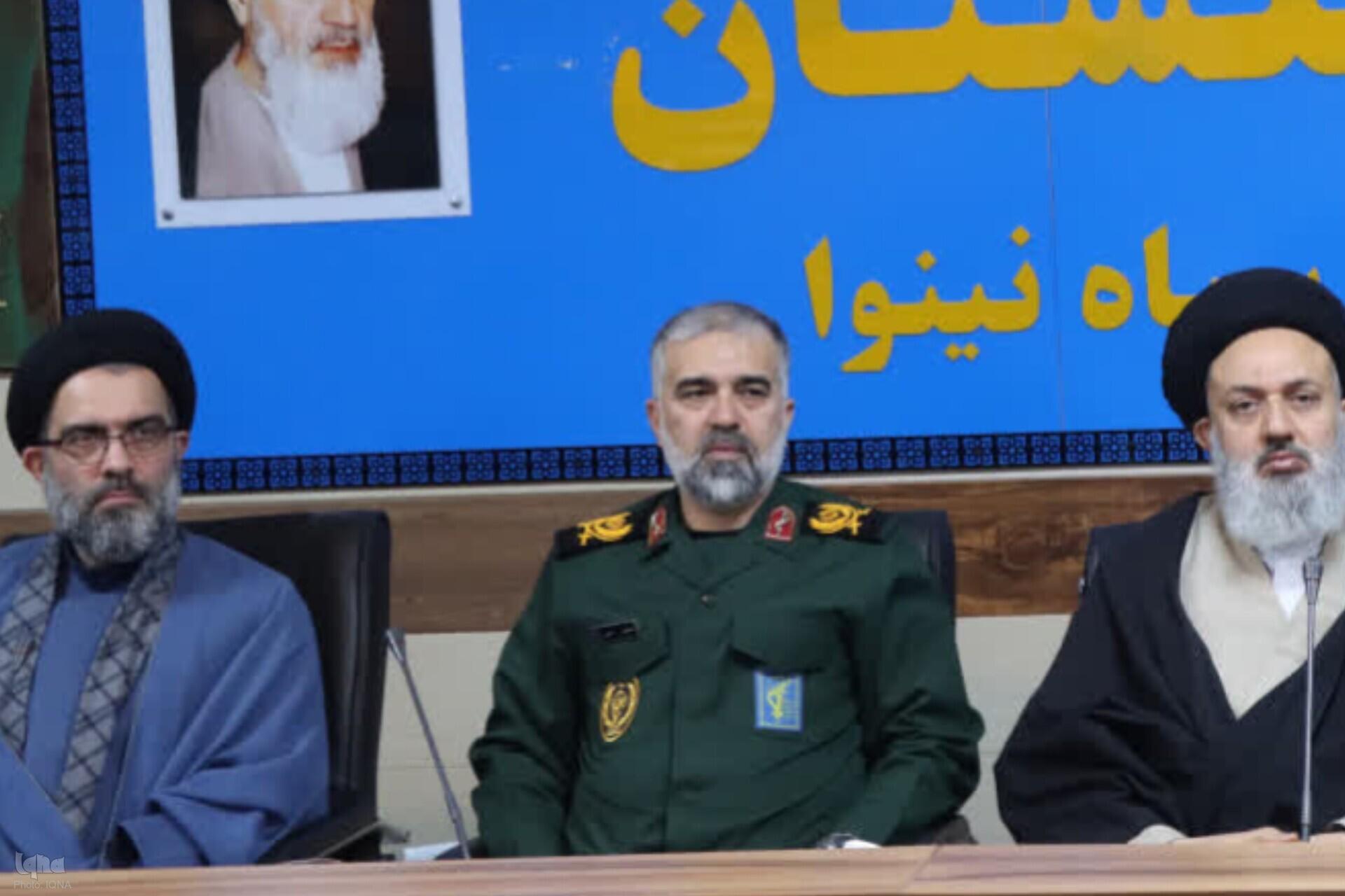سردار سید موسی حسینی فرماندا سپاه نینوا گلستان