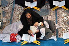 عکس | جزءخوانی قرآن کریم در مسجد نور اهواز