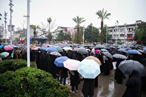 اجتماع عزاداران گیلانی در پی شهادت رهبر معظم انقلاب