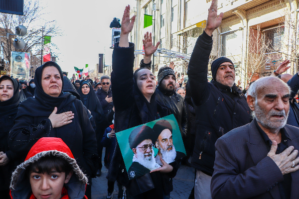 عزاداری شهادت رهبر انقلاب اسلامی