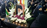 عکس | مراسم عزاداری شهادت رهبر معظم انقلاب در اهر