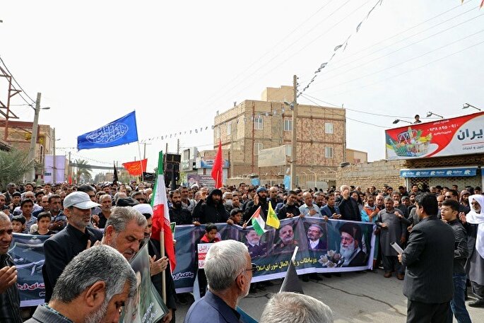 خروش مردم سیستان در عزای امام امت + فیلم و‌ عکس