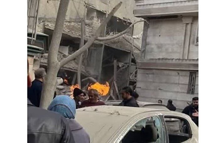 حمله هوایی امریکایی صهیونیستی به همدان و شهادت ۵ نفر + فیلم