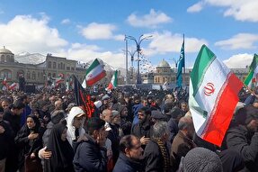 فیلم | تشییع ۶ شهید در همدان