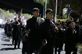 سوگواره دانش‌آموزی رهبر شهید در ابرکوه برگزار شد