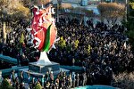 تجمع مردم اراک در سوگ شهادت‌ رهبر معظم انقلاب