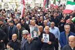 عزاداری مردم گراش در سوگ امام شهید ایران