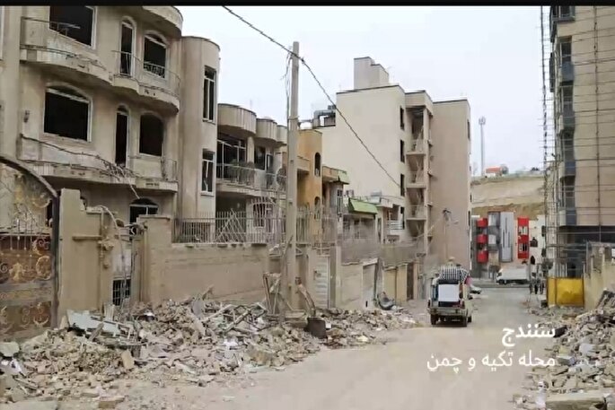 فیلم | تجاوز هوایی آمریکا و رژیم صهیونیستی به سنندج