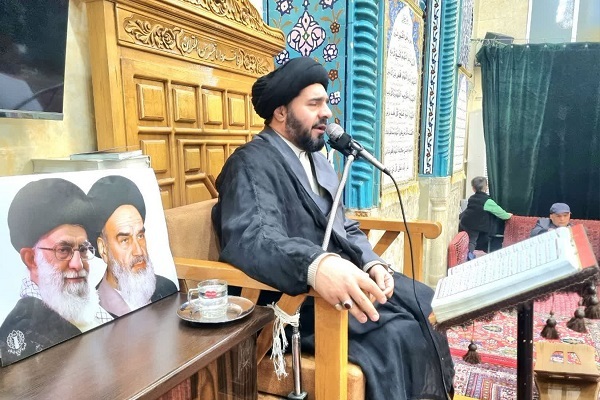 برپایی مجلس تلاوت قرآن مسجد صدوق در تعظیم امام شهید امت + عکس