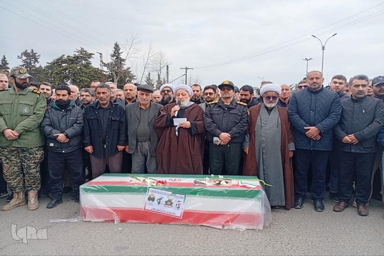 مراسم تشییع پیکر پاک شهید «کمیل نگاهی» در آستارا
