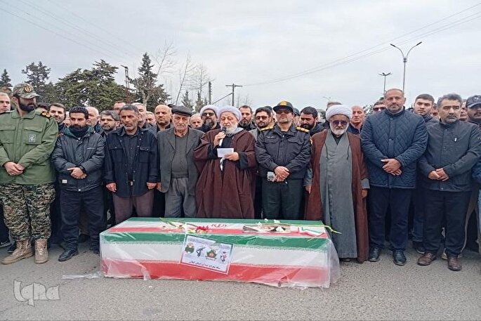 پیکر شهید مدافع وطن «کمیل نگاهی» در آستارا تشییع شد