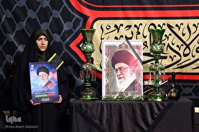 تجمع حماسی بانوان قزوینی در سوگ رهبر شهید