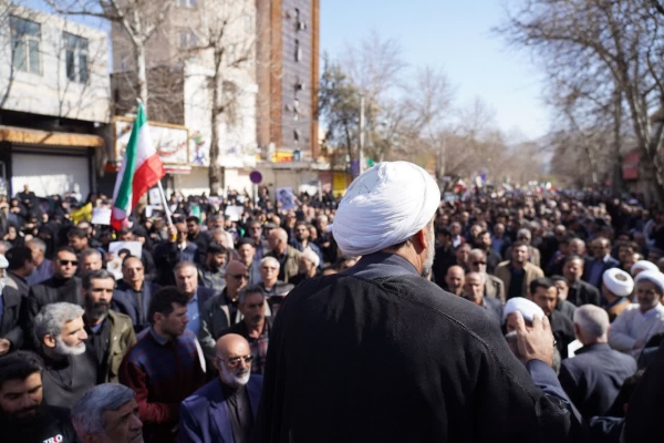 تجمع عزاداری شهادت رهبر انقلاب