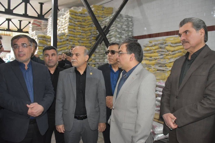 بازدید مسئولان اقتصادی فارس از وضعیت ذخیره کالاهای اساسی، شیراز