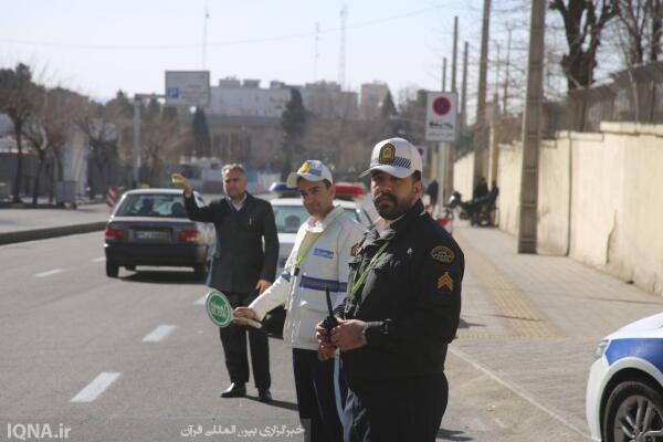 تمهیدات ترافیکی پلیس راهور تهران بزرگ