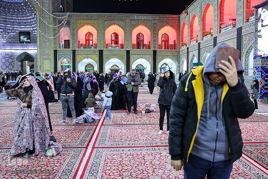 شب قدر حرم رضوی
