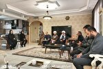 دیدار رؤسای عقیدتی سیاسی فراجا و فاتب با خانواده معظم شهدای جنگ رمضان