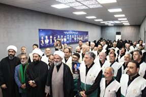 بیعت خادمیاران رضوی استان سمنان با آیت الله سید مجتبی خامنه‌ای