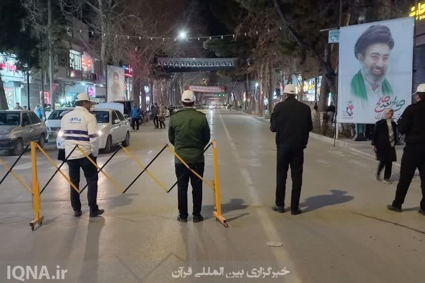 حضور مقتدرانه پلیس راهور بجنورد؛ تضمین نظم ترافیکی در سومین شب از الیالی قدر